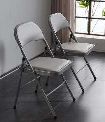 chairs203 1715004021 Metal Folding Chairs with Cushion